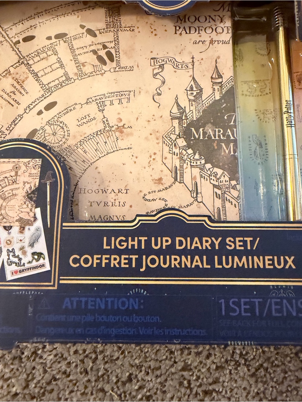 Harry Potter Light Up Diary Set NIB! - Picture 14 of 16